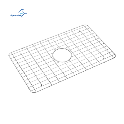 Protecteur d'évier pour évier de cuisine, vidange arrière en acier inoxydable, grille inférieure de protection pour cuve unique