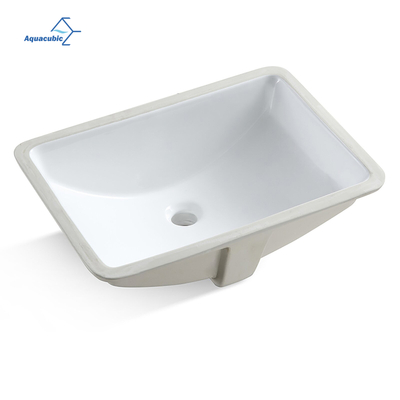 Lavabo de salle de bains rectangulaire en céramique bon marché, usine de Chaozhou