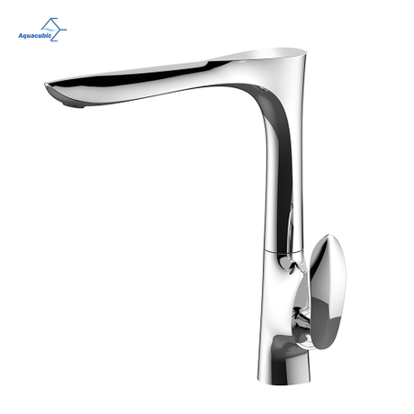 Robinet de cuisine à poignée unique en laiton, Style européen, sans plomb, nouveau Style, Bronze, Arc élevé