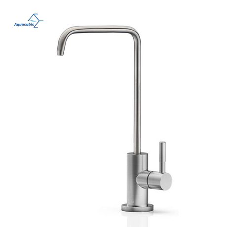 Robinet d'osmose inverse robinet de filtre à eau de cuisine sans plomb pour systèmes de filtration d'eau potable RO Robinet d'eau potable en acier inoxydable SUS304