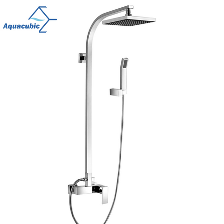 Ensemble de robinets de système de douche de pluie, robinet en laiton de salle de bains