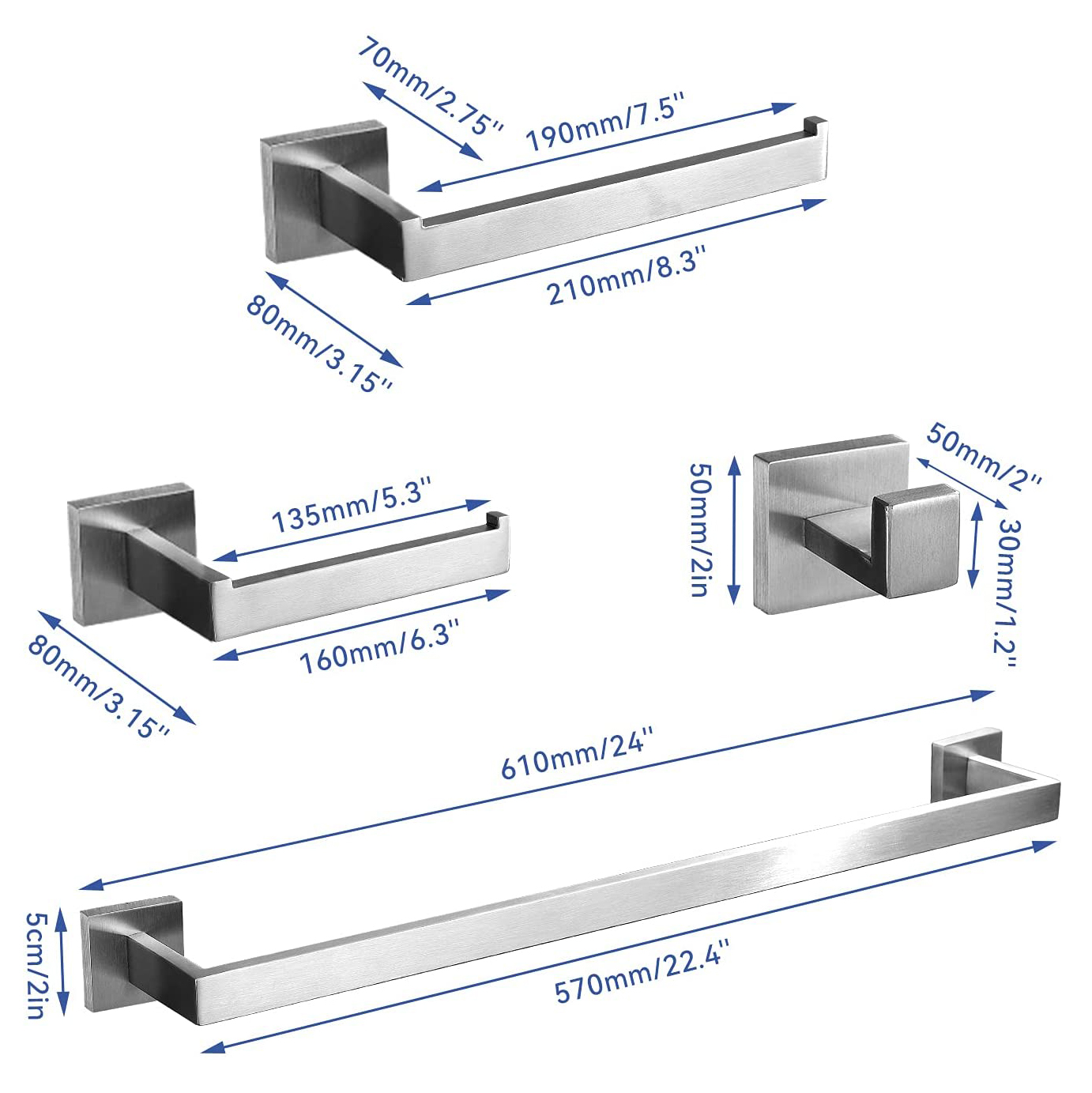 Nickel bross&eacute; 24po-07