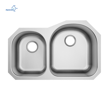 Usine OEM/ODM 304 en acier inoxydable Undermount Double cuvette de cuisine emboutissage profond évier d'estampage