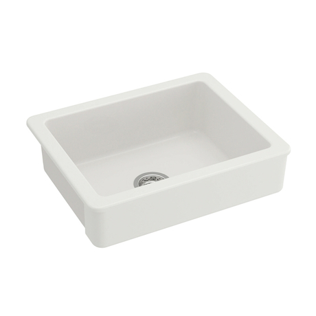 Offre spéciale 24 'x 19 ' évier de cuisine en céramique à cuve unique en argile réfractaire blanche