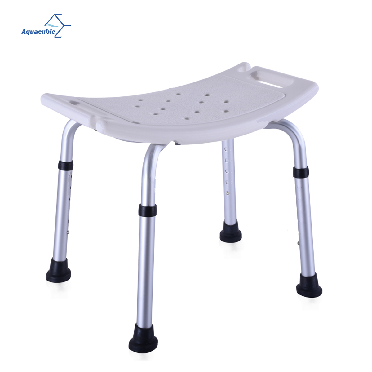 Support de chaise de douche réglable en hauteur 300 LBS chaise de salle de bain pour personnes âgées et handicapées chaise de bain antidérapante tabouret de douche