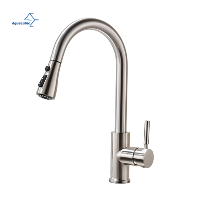 Robinet de cuisine extractible en acier inoxydable, Service de bonne qualité, meilleure vente, avec pulvérisation multifonction