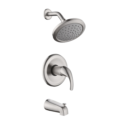 Ensemble de robinets de douche avec bec de baignoire, Kit de garniture de douche AF7324-7C