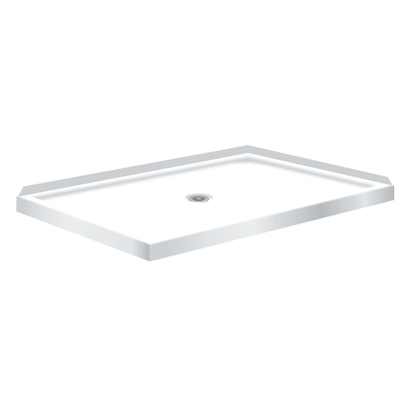 Receveur de douche 47,24 x 35,43 x 2,56 pouces, base de douche, bac de douche ACP129LS