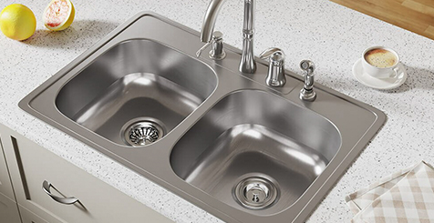 Que savez-vous de l'évier de la cuisine ?