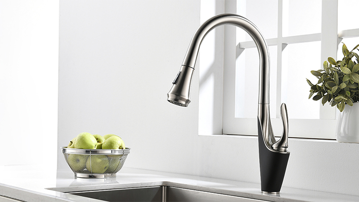 <span style="font-size:22px;">Robinet de cuisine</span><br> <span style="font-size:16px;"><span style="color:#c7c7d2;">Tirer vers le bas, poignée simple, poignée double, ensemble central.</span></span>