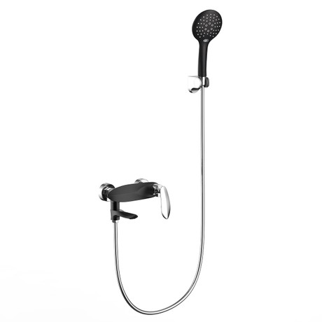Ensemble de robinet de système de douche de robinet de douche chromé