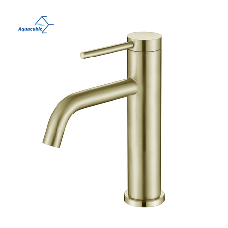 Fournisseur d'usine monotrou en laiton lavabo salle de bain lavabo grand corps robinet de bassin