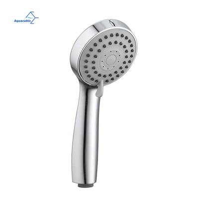 Pommeau de douche chromé Transparent, haute pression détachable, 3 Modes, pomme de douche à main filtrée ABS