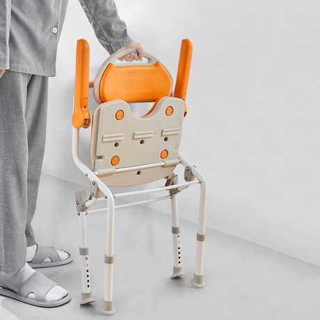 Chaise de bain pour personnes âgées en alliage d'aluminium femme enceinte tabouret de chaise de bain pour personnes âgées handicapées
