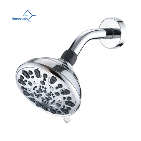 Pommeau de douche à pluie réglable, 5 pouces, haute qualité, 7 jets, pomme de douche à montage mural, pour salle de bain