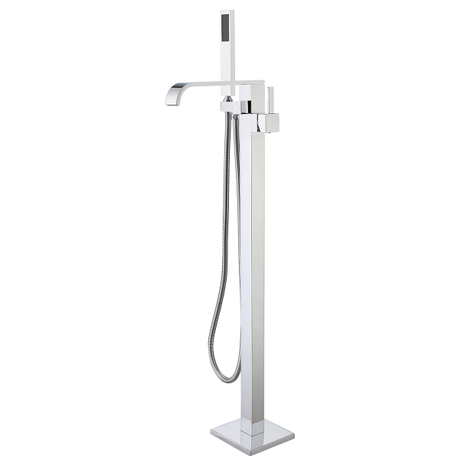 Robinet de remplissage de baignoire autoportant monté au sol