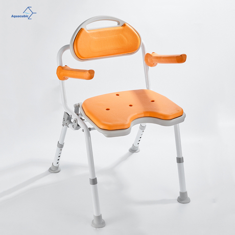 Handicapé Temple Forme Pliable Pliant Salle De Bains Personnes Âgées Réglable Tabouret De Salle De Bains Utilisé Cadeau Bain Douche Chaises Siège