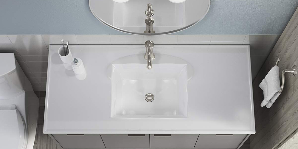 Lavabo de salle de bain &agrave; bord mince 8 副本