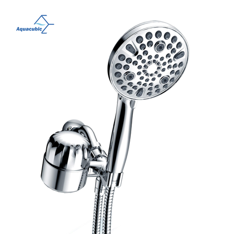 Pommeau de douche à main haute pression CUPC, 10 réglages de mode, pomme de douche avec fonction jet ponctuel