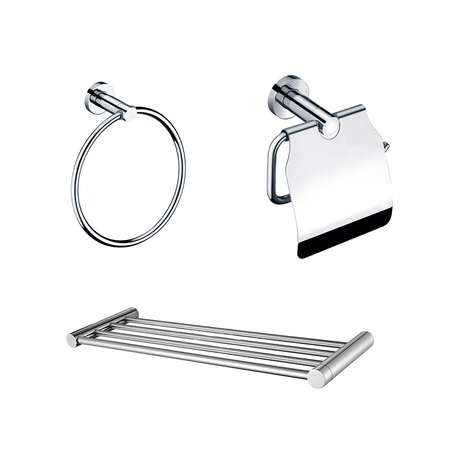 Anneau porte-serviette, porte-papier hygiénique, porte-peignoir
