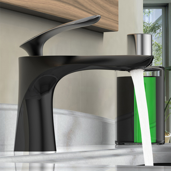 Amazon nouveau Design mitigeur CUPC laiton lavabo robinet salle de bain évier robinet mitigeur bassin robinet